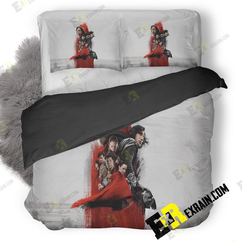 Star Wars The Last Jedi 5K Cf 3D Customized Duvet Cover Bedding Set