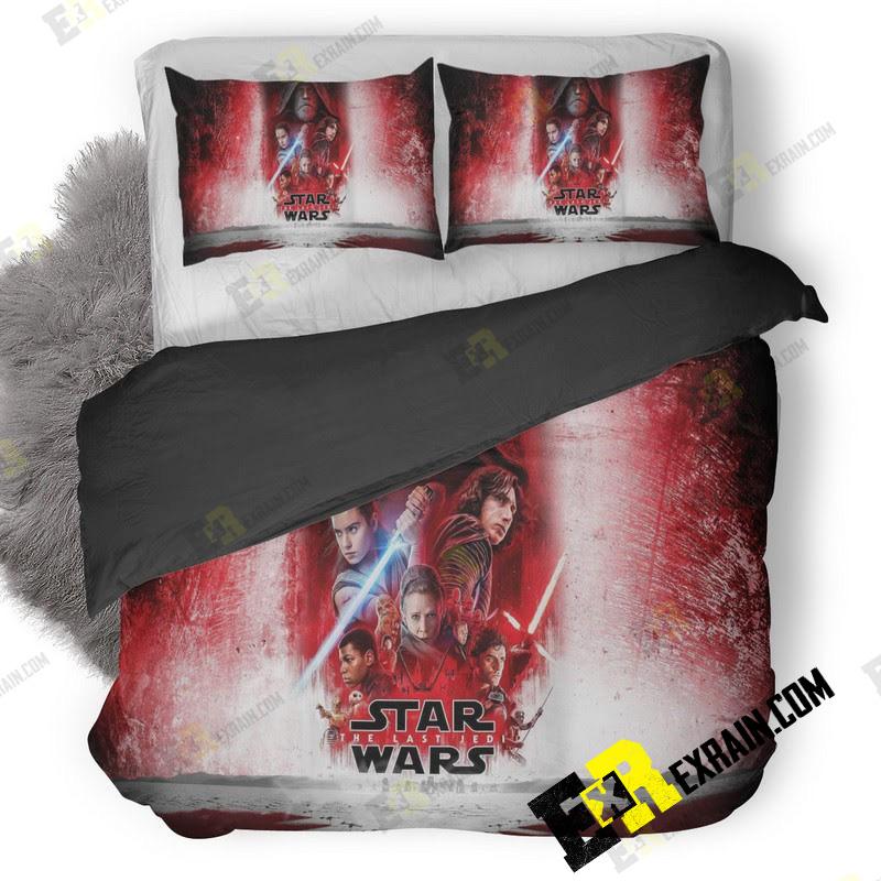 Star Wars The Last Jedi 8D 3D Customized Duvet Cover Bedding Set