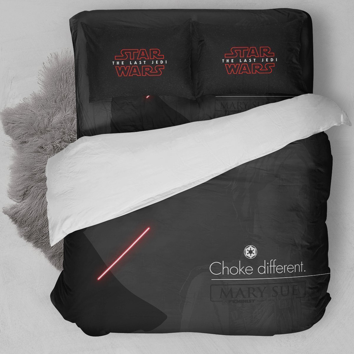 Star Wars The Last Jedi Choke Different Duvet Cover Bedding Set