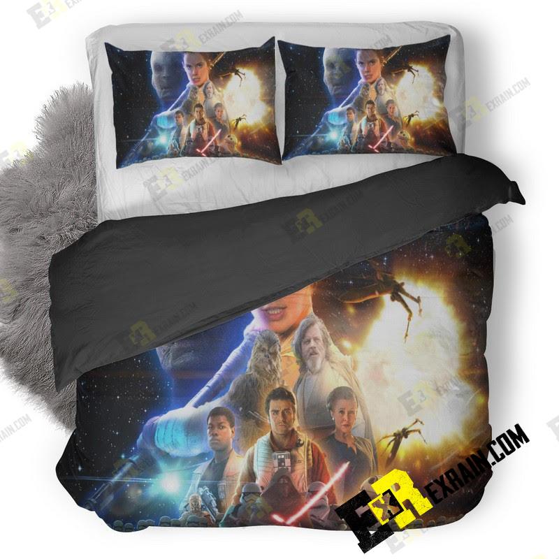 Star Wars The Last Jedi Movie Tl 3D Customized Duvet Cover Bedding Set