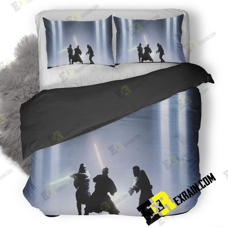 Star Wars The Phantom Menace 3D Customized Duvet Cover Bedding Set