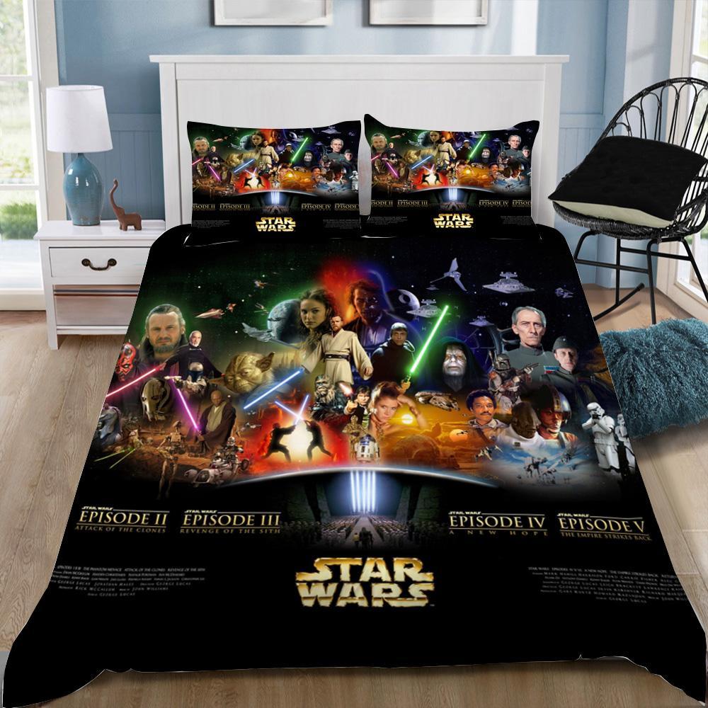 Star Wart 3D Customized Duvet Cover Bedding Set