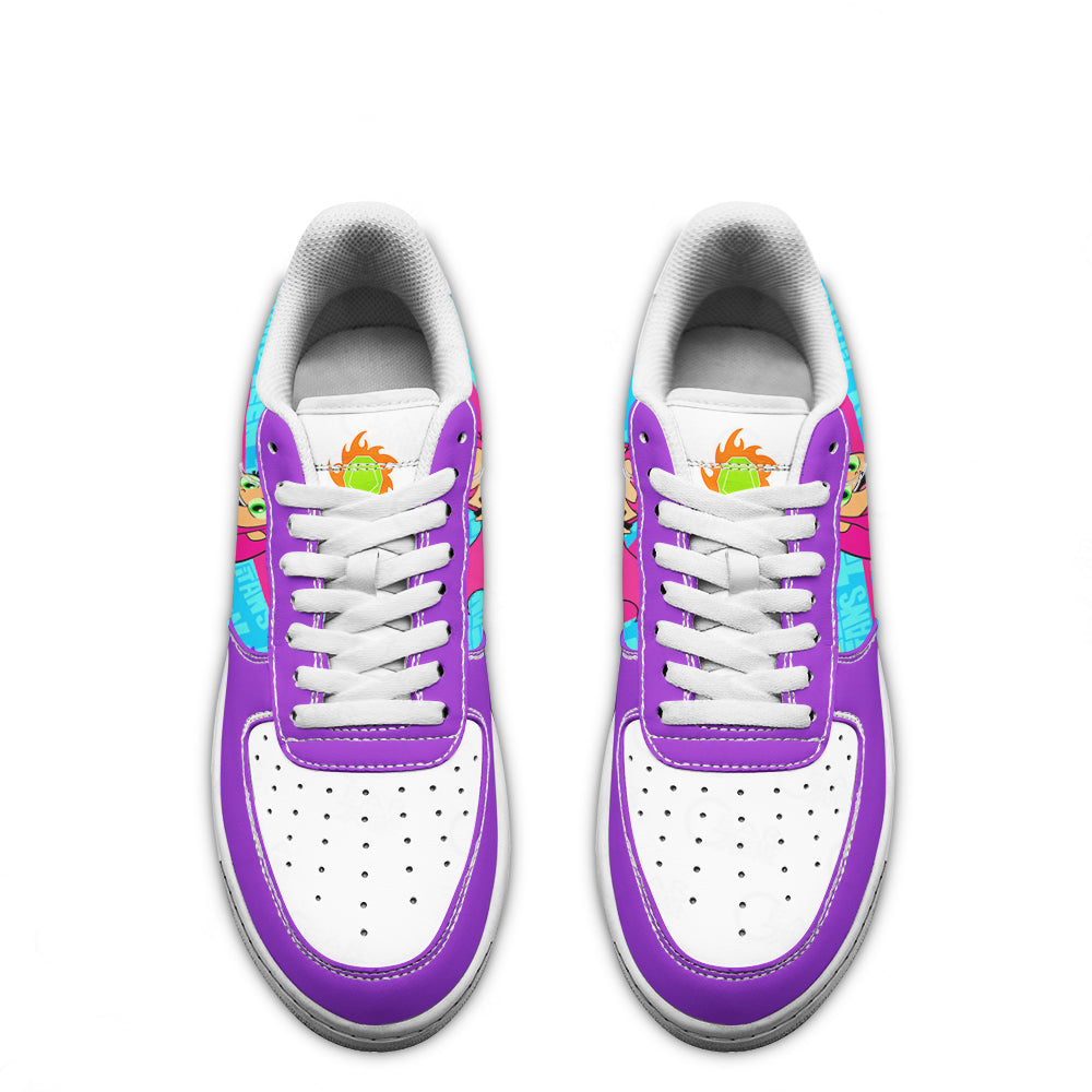 Starfire Air Sneakers Custom Teen Titan Go Cartoon Shoes