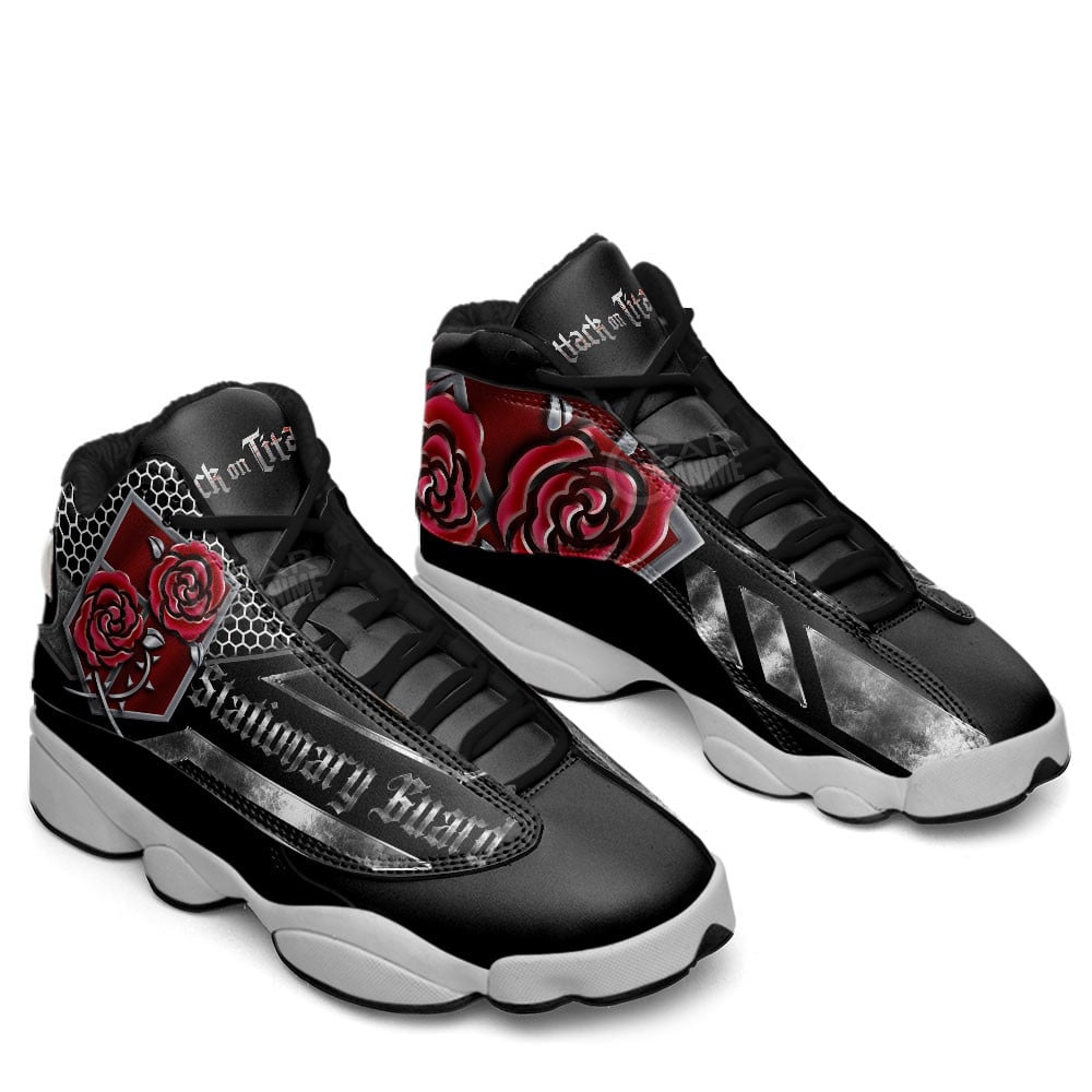 Stationary Guard JD13 Sneakers Attack On Titan Custom Anime Shoes