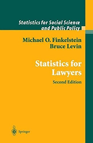 Statistics for Lawyers (Statistics for Social and Behavioral Sciences) (PDF/EPUB Version)