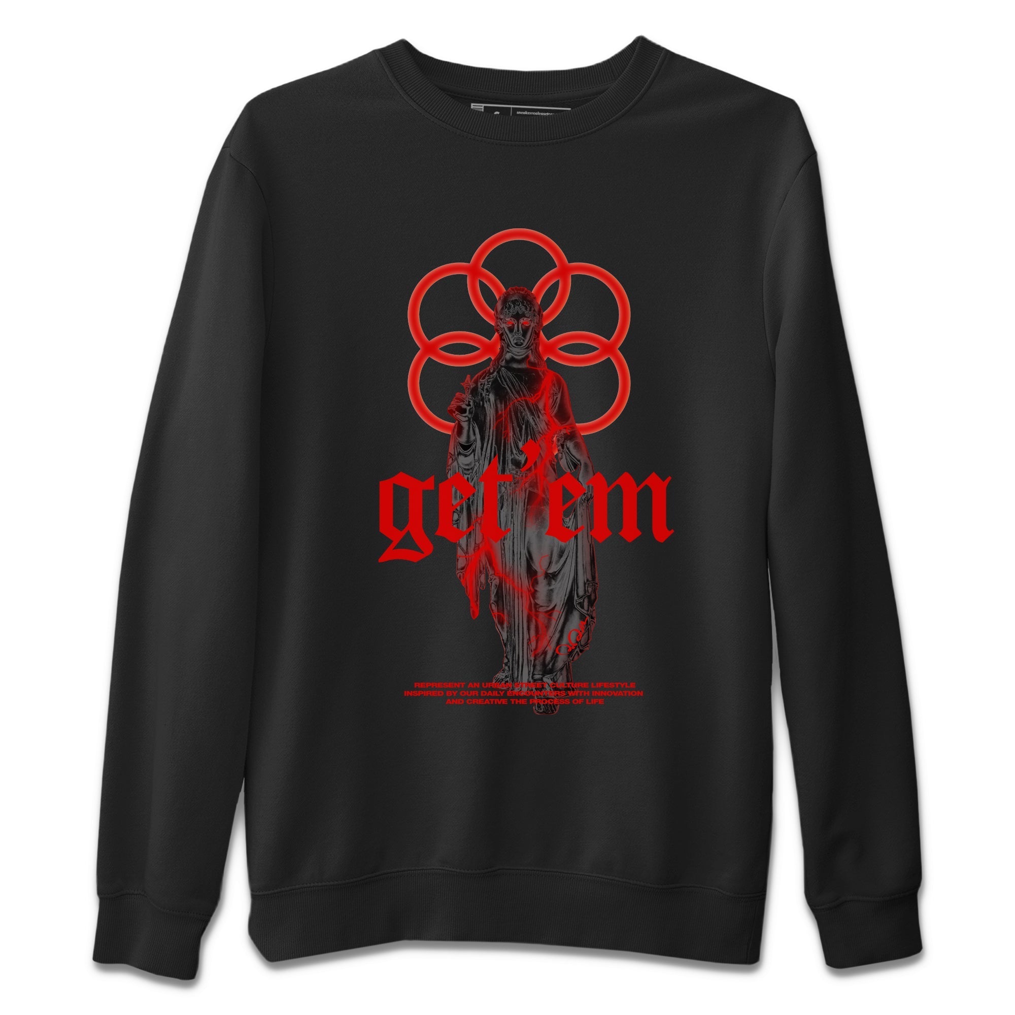 Statue Woman Unisex Sweater – Air Jordan 6 Toro Bravo, Sneakers Matching Sweater