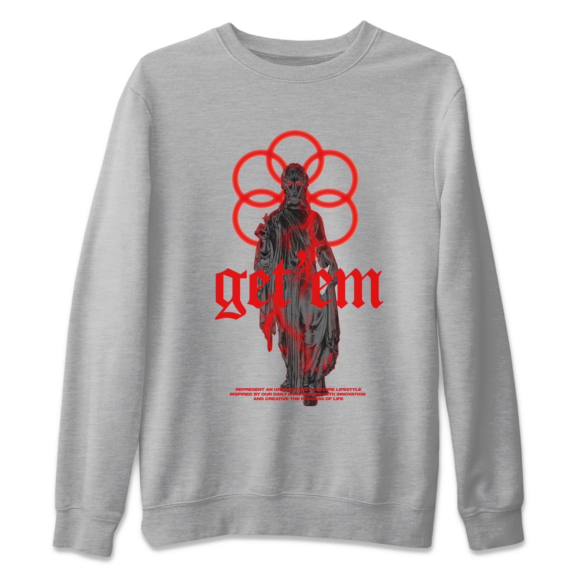 Statue Woman Unisex Sweater – Air Jordan 6 Toro Bravo, Sneakers Matching Sweater