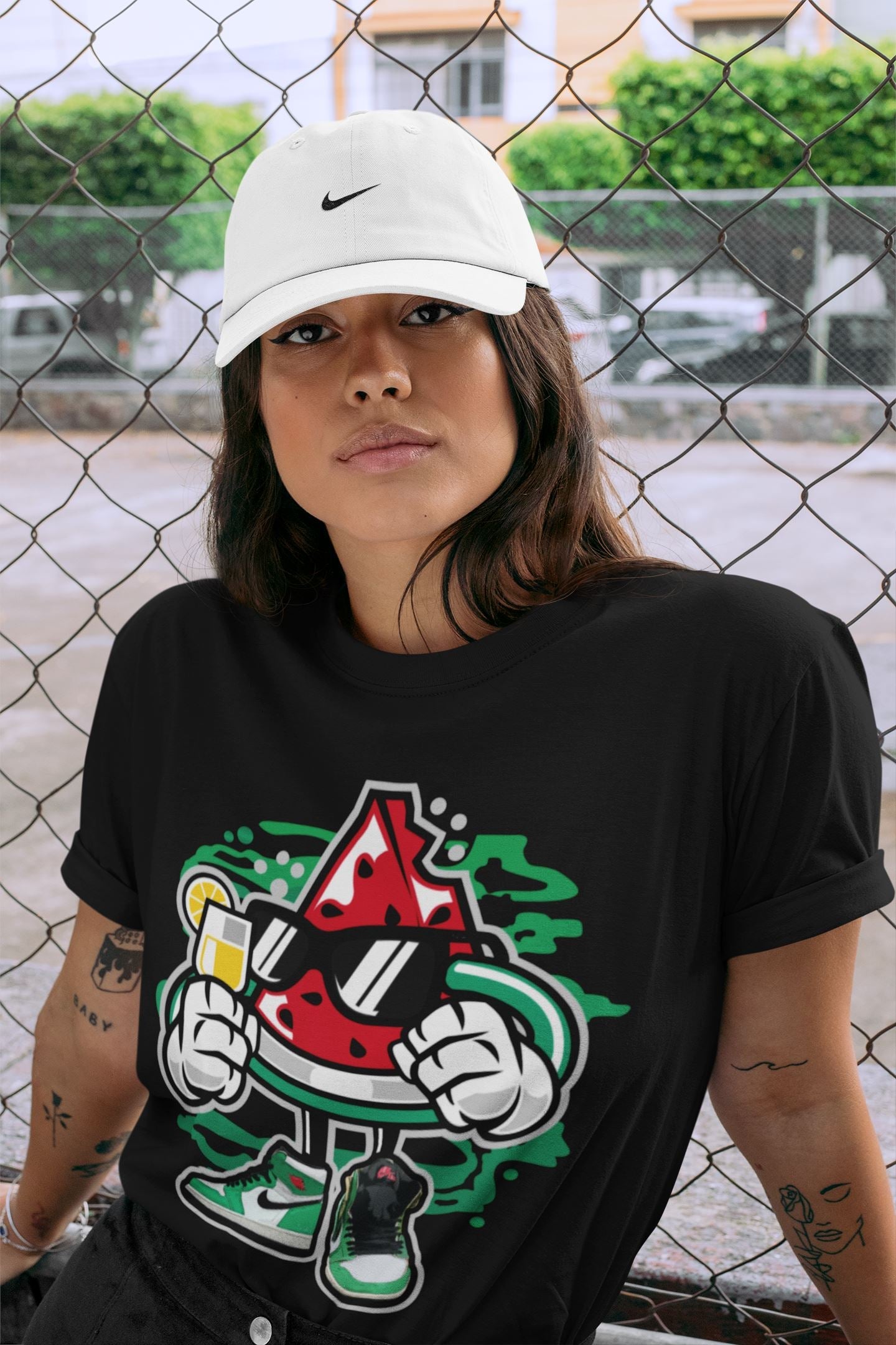 Stay Fresh Unisex Sweater – Air Jordan 1 Lucky Green, Sneakers Matching Sweater