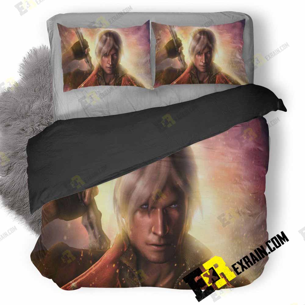 Steam Devil May Cry 3D Customized Duvet Cover Bedding Set