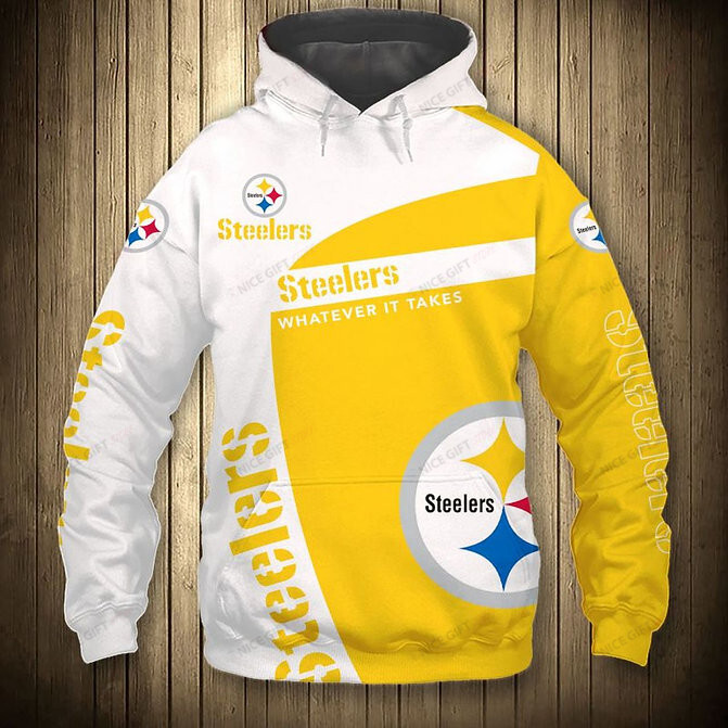 Steelers Whatever It Takes 3D Hoodie Gift For Fans