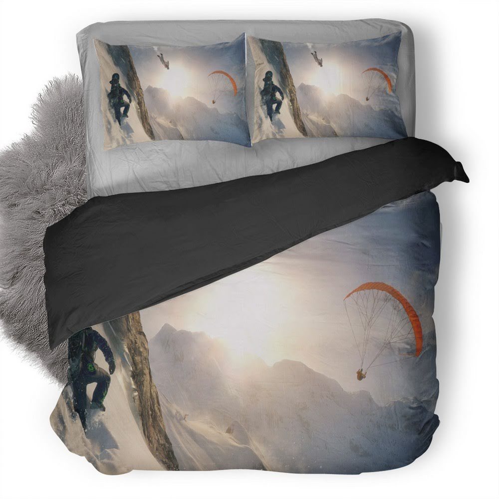 Steep 11 3D Customized Duvet Cover Bedding Set