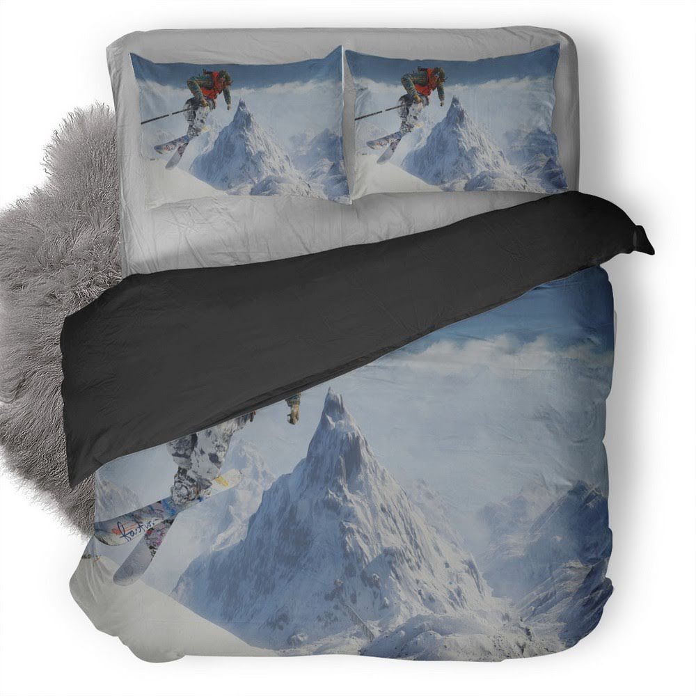 Steep 12 3D Customized Duvet Cover Bedding Set