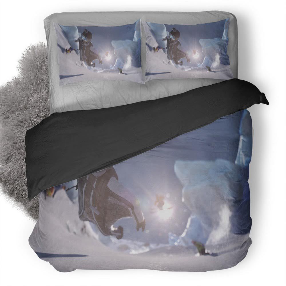 Steep 3D Customized Duvet Cover Bedding Set