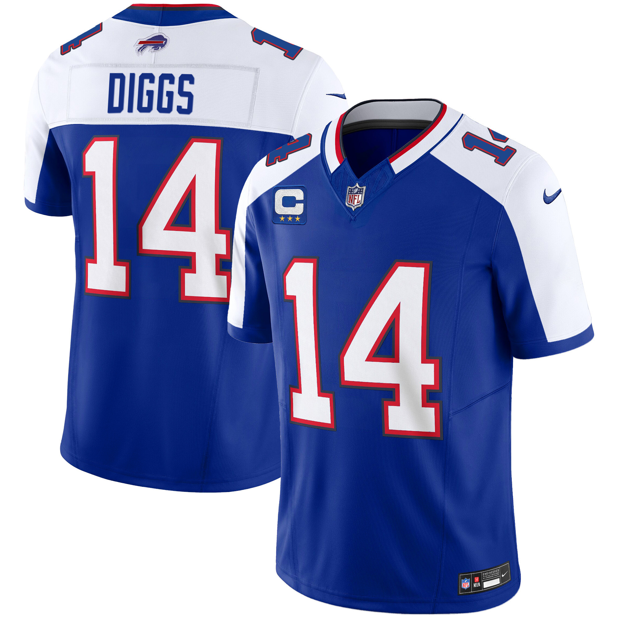 Stefon Diggs Men's Buffalo Bills Vapor Limited Alternate Jersey - All Stitched 