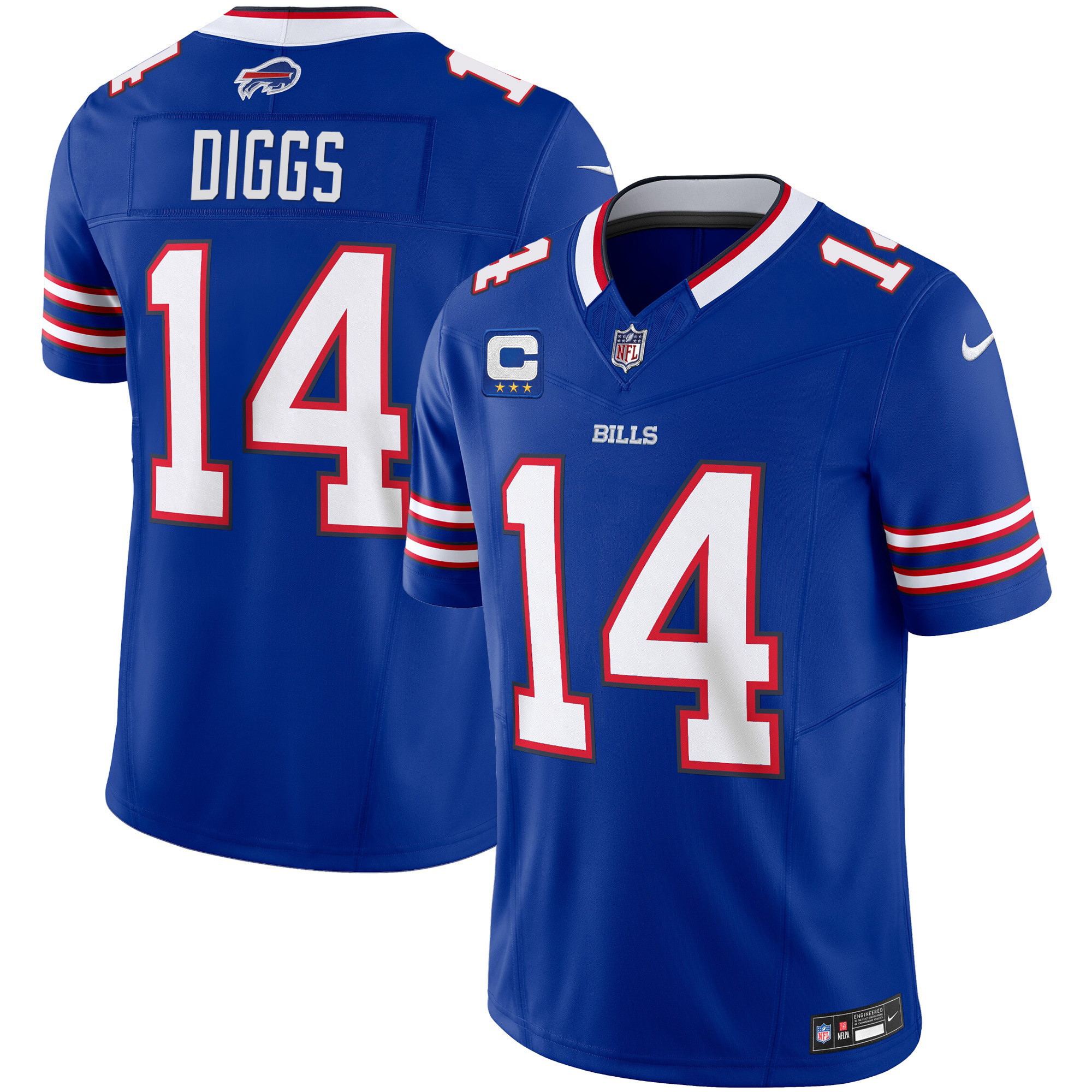 Stefon Diggs Men's Buffalo Bills Vapor Limited Royal Jersey - All Stitched 