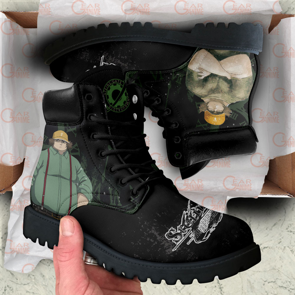 Steins Gate Itaru Hashida Boots Anime Custom Shoes