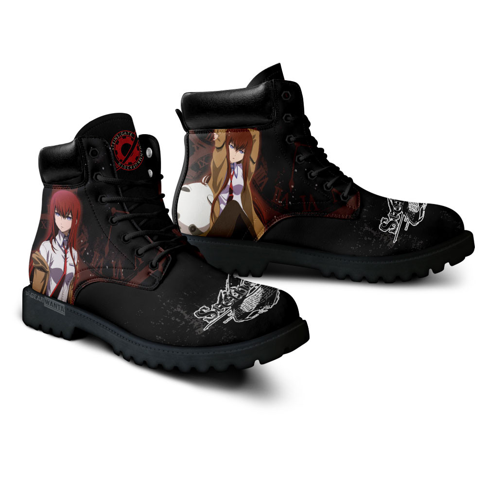 Steins Gate Kurisu Makise Boots Anime Custom Shoes