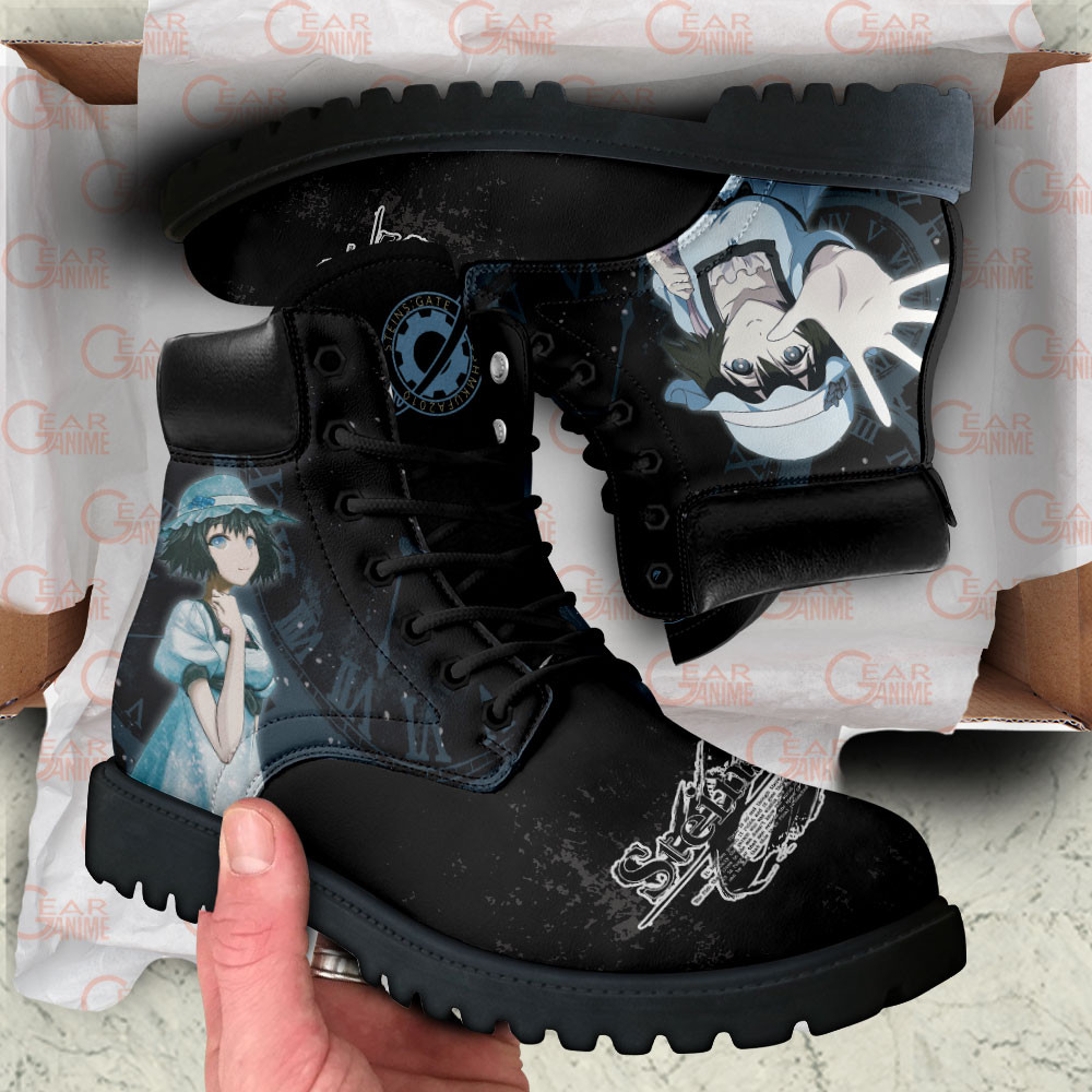 Steins Gate Mayuri Shiina Boots Anime Custom Shoes