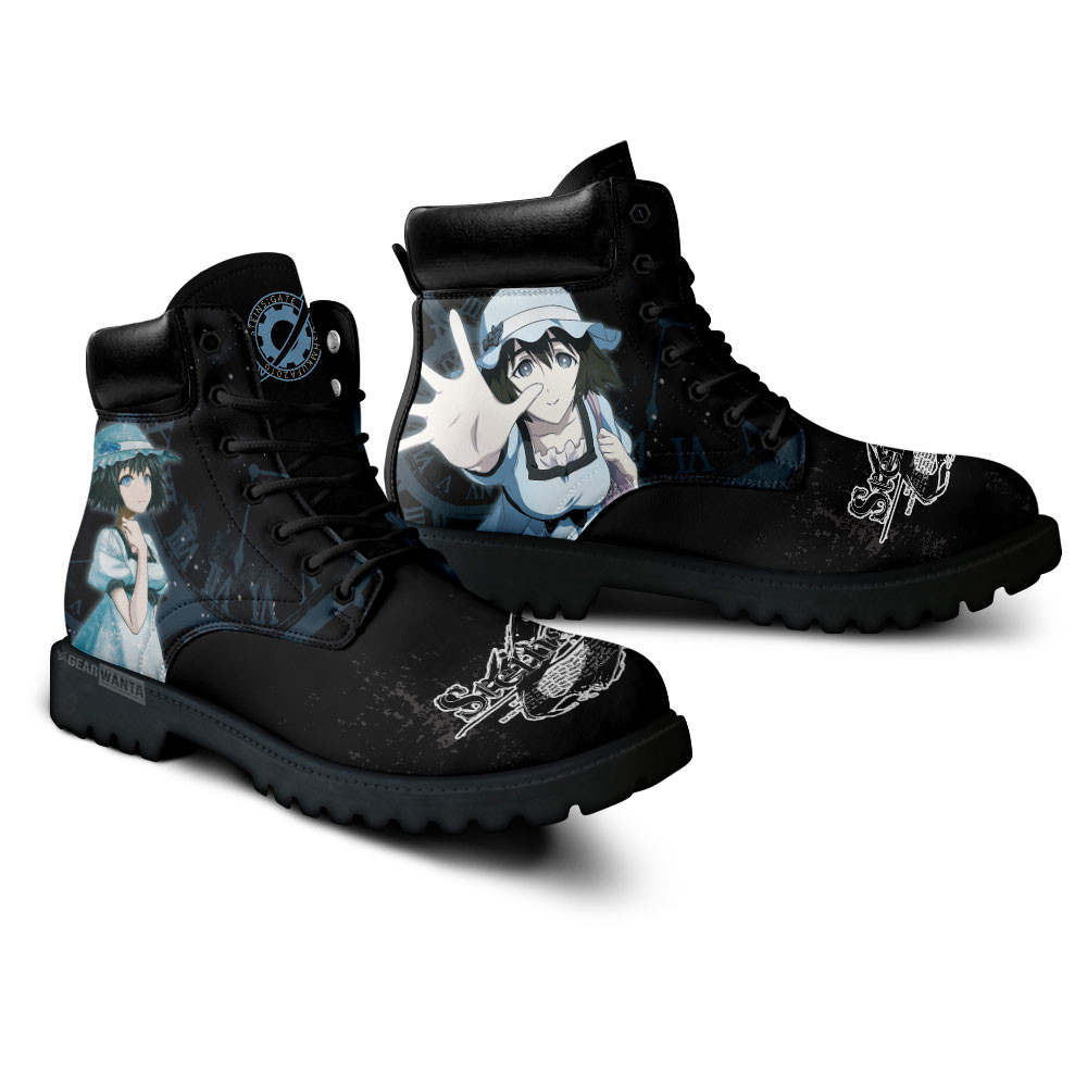Steins Gate Mayuri Shiina Boots Anime Custom Shoes