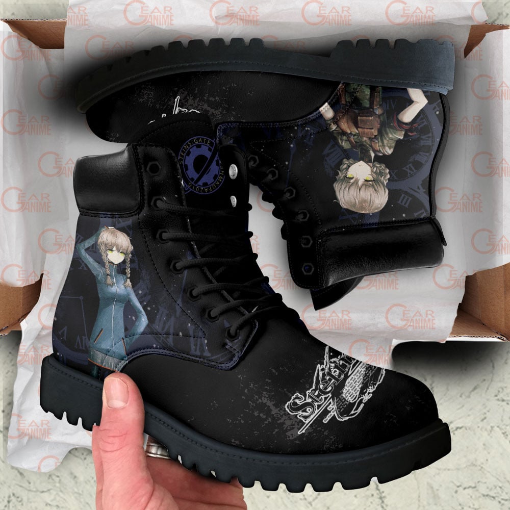 Steins Gate Suzuha Amane Boots Anime Custom Shoes