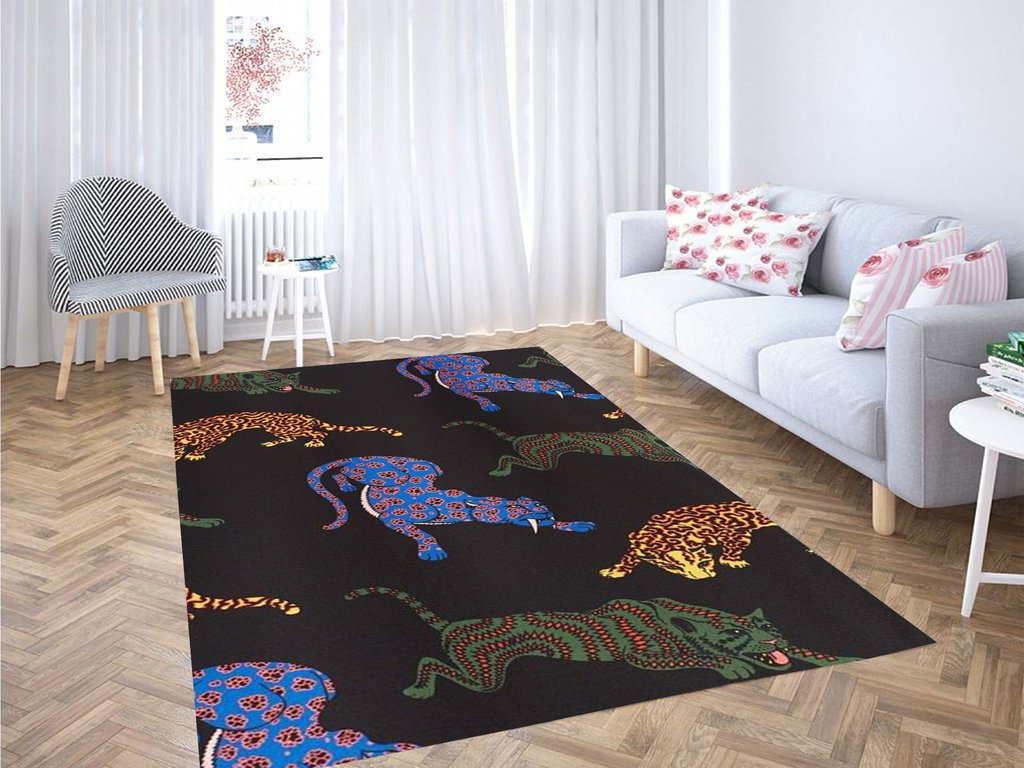 Stella Mccartney Monster Living Room Modern Carpet Rectangle Rug