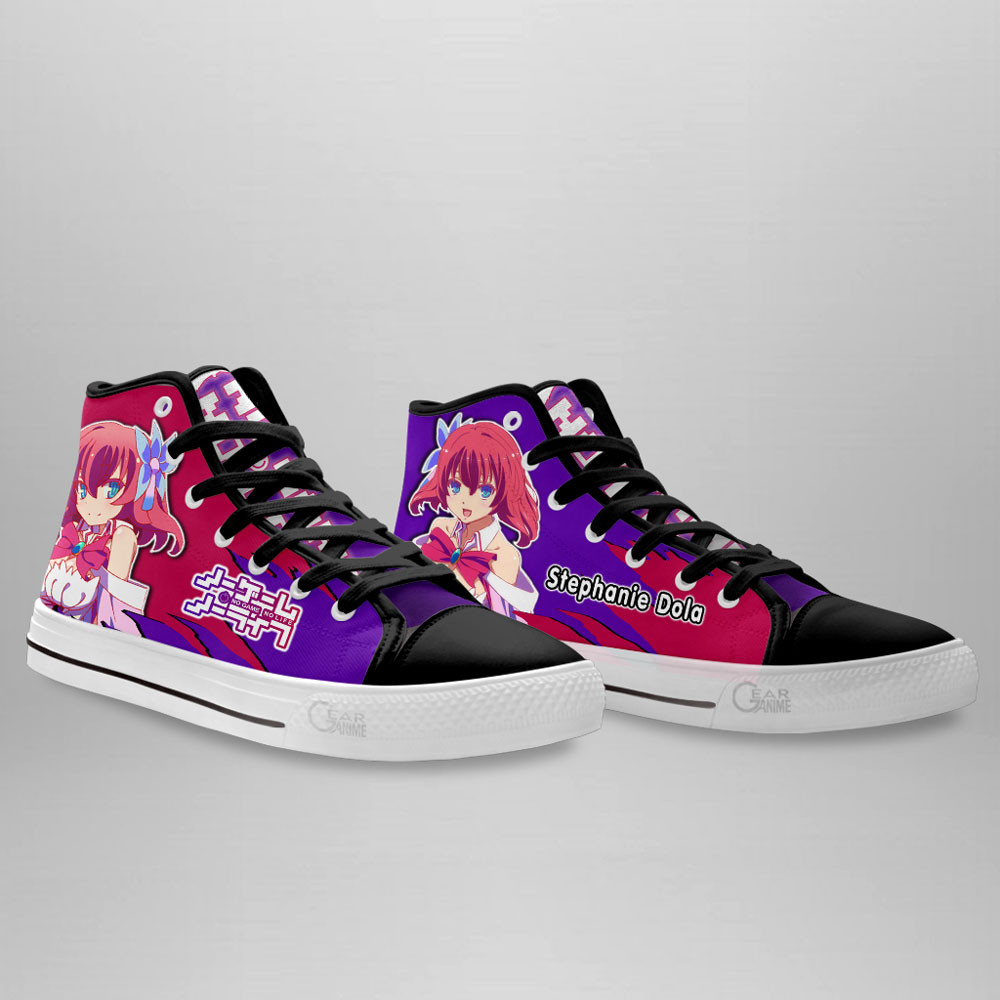 Stephanie Dola High Top Shoes Custom No Game No Life Anime Sneakers
