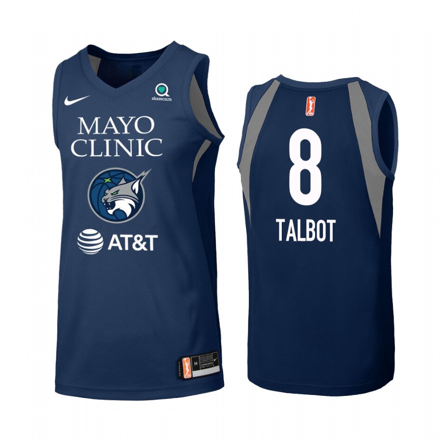 Stephanie Talbot Minnesota Lynx WNBA Primary Women's Blue Jersey