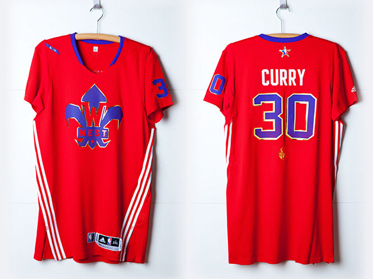 Stephen Curry Golden State Warriors #30 2013-2014 jersey