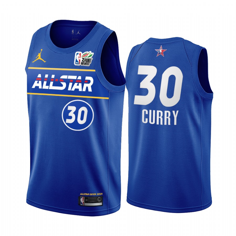 Stephen Curry MTN DEW 3-Point Champion 2021 All-Star Green Warriors Jersey