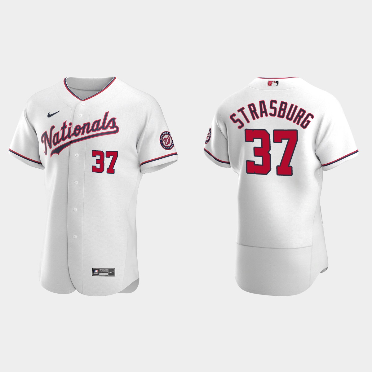 Stephen Strasburg Washington Nationals Alternate Jersey - White
