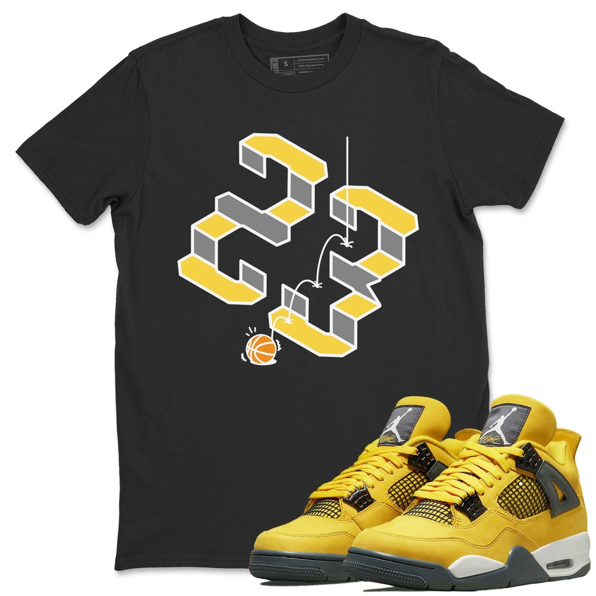 Steps Unisex Sweater – Air Jordan 4 Lightning, Sneakers Matching Sweater