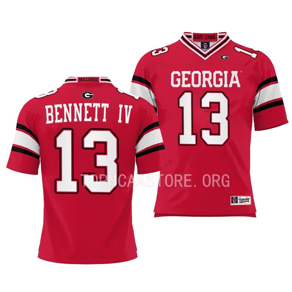 Stetson Bennett Georgia Bulldogs Red Pick-A-Player College Youth Jersey