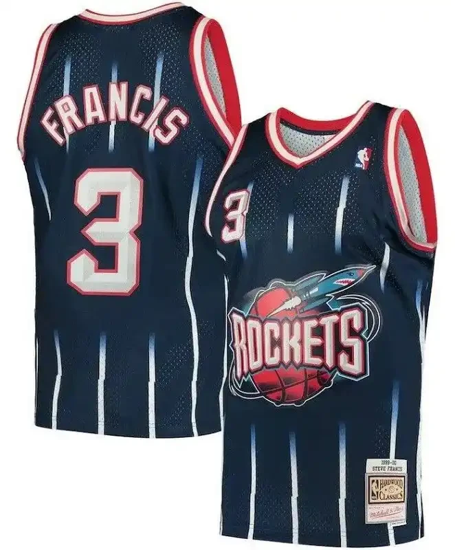 Steve Francis Houston Rockets Jersey - All Stitched