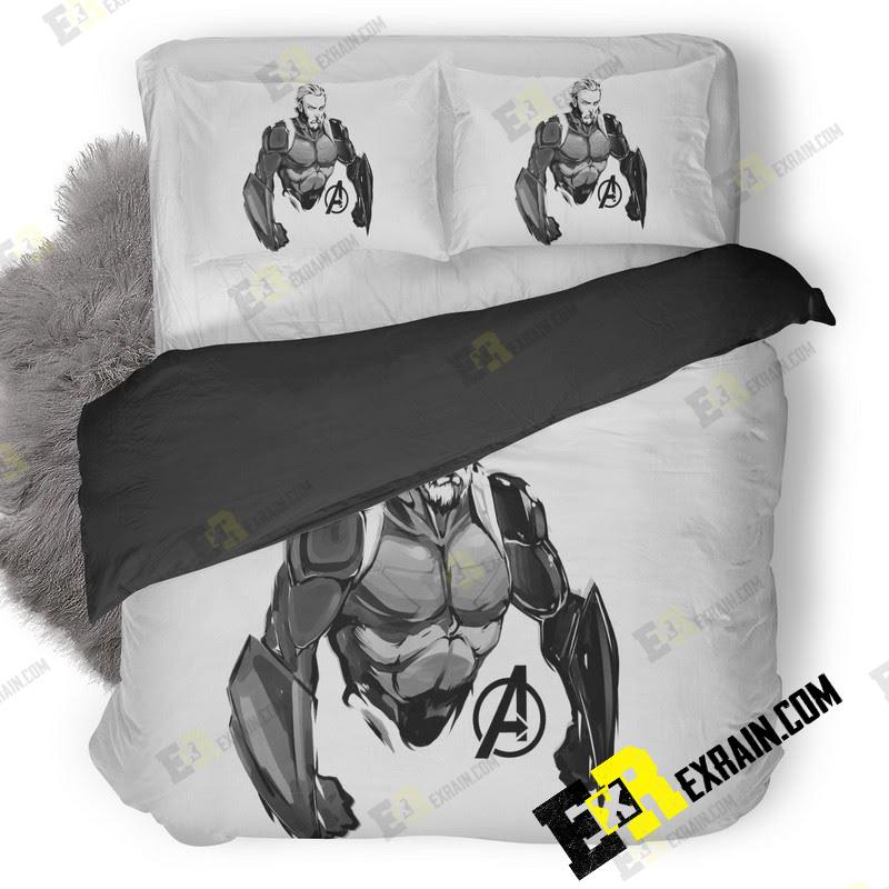 Steve Rogers In Avengers Infinity War Sy 3D Customized Duvet Cover Bedding Set
