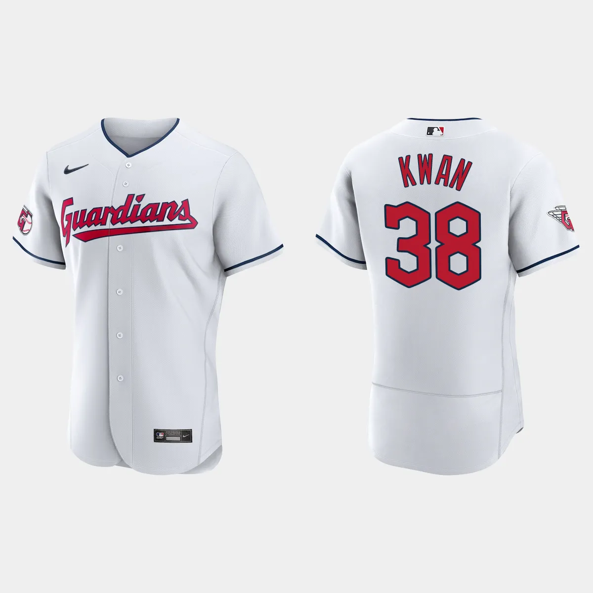 Steven Kwan Cleveland Guardians Jersey - White