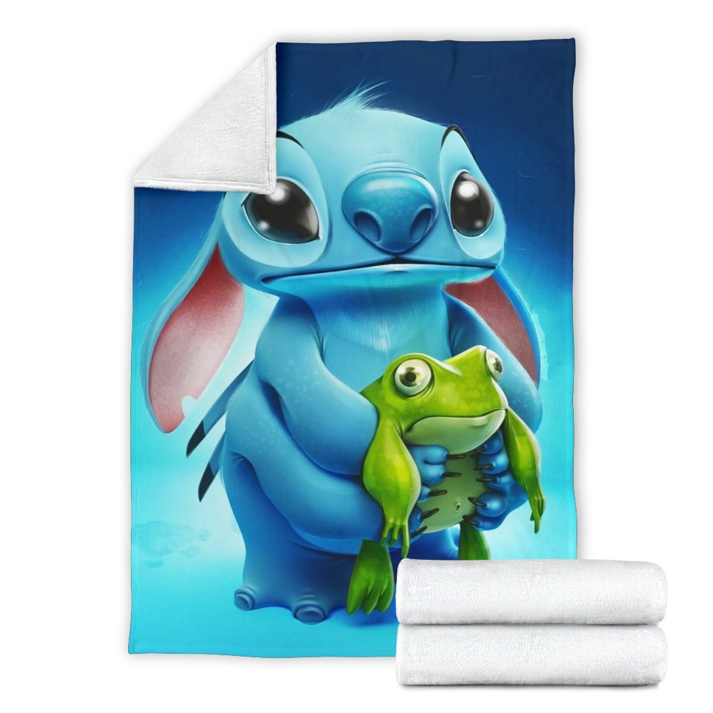Stich Sherpa Blanket Cozy Blanket Fleece Blanket