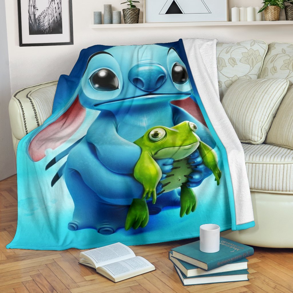 Stich Sherpa Blanket Cozy Blanket Fleece Blanket