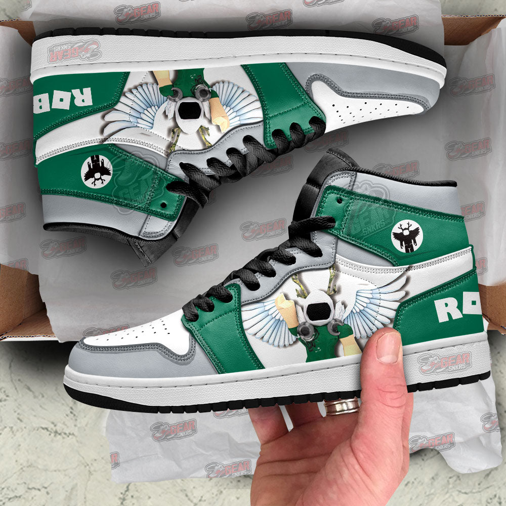 Stickmasterluke Roblox JD Sneakers Shoes For Fans, Air Jordan Hightop