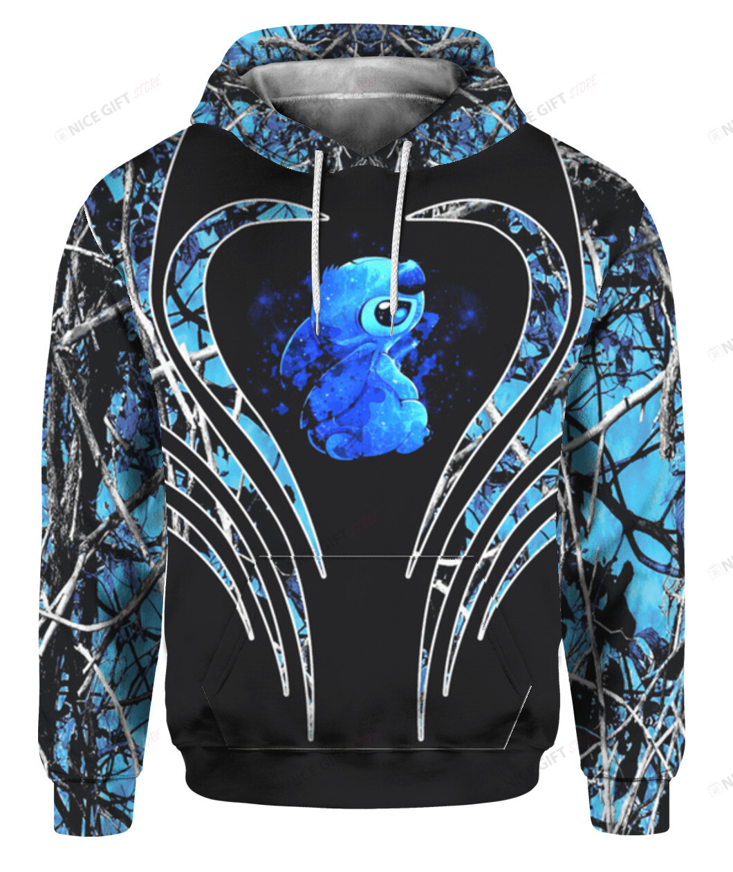 Stitch 3D Hoodie Gift For Fans