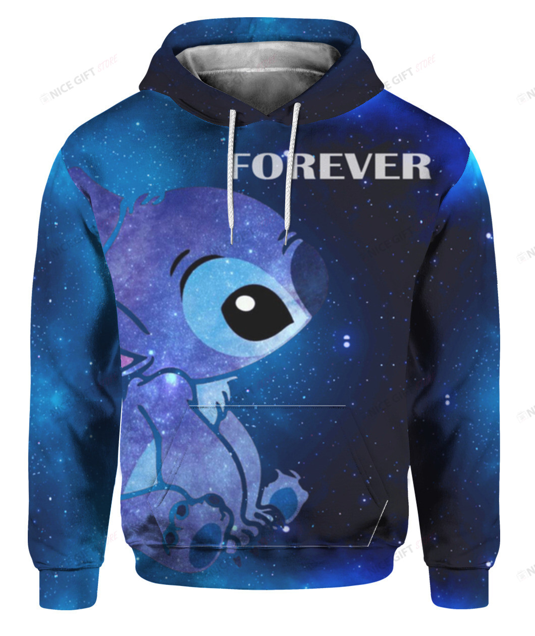 Stitch Forever 3D Hoodie Gift For Fans