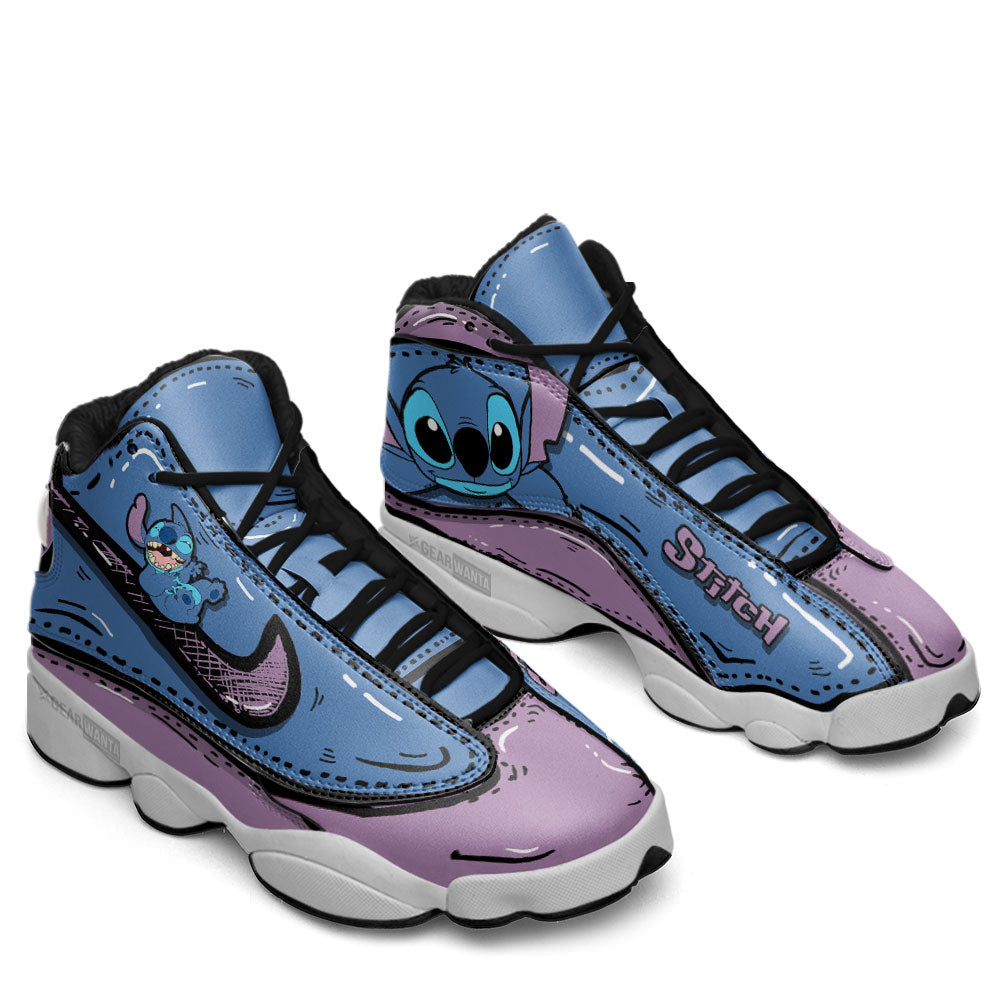 Stitch JD13 Sneakers Comic Style Custom Shoes