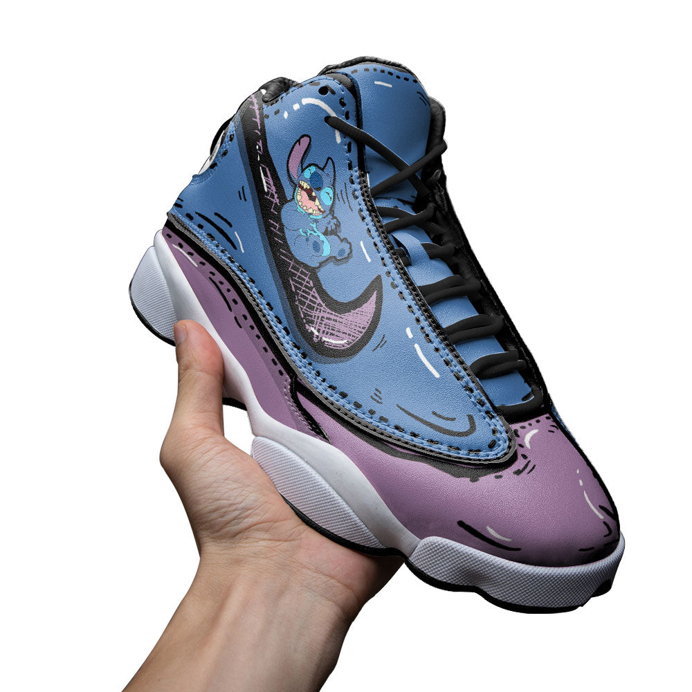 Stitch JD13 Sneakers Comic Style Custom Shoes