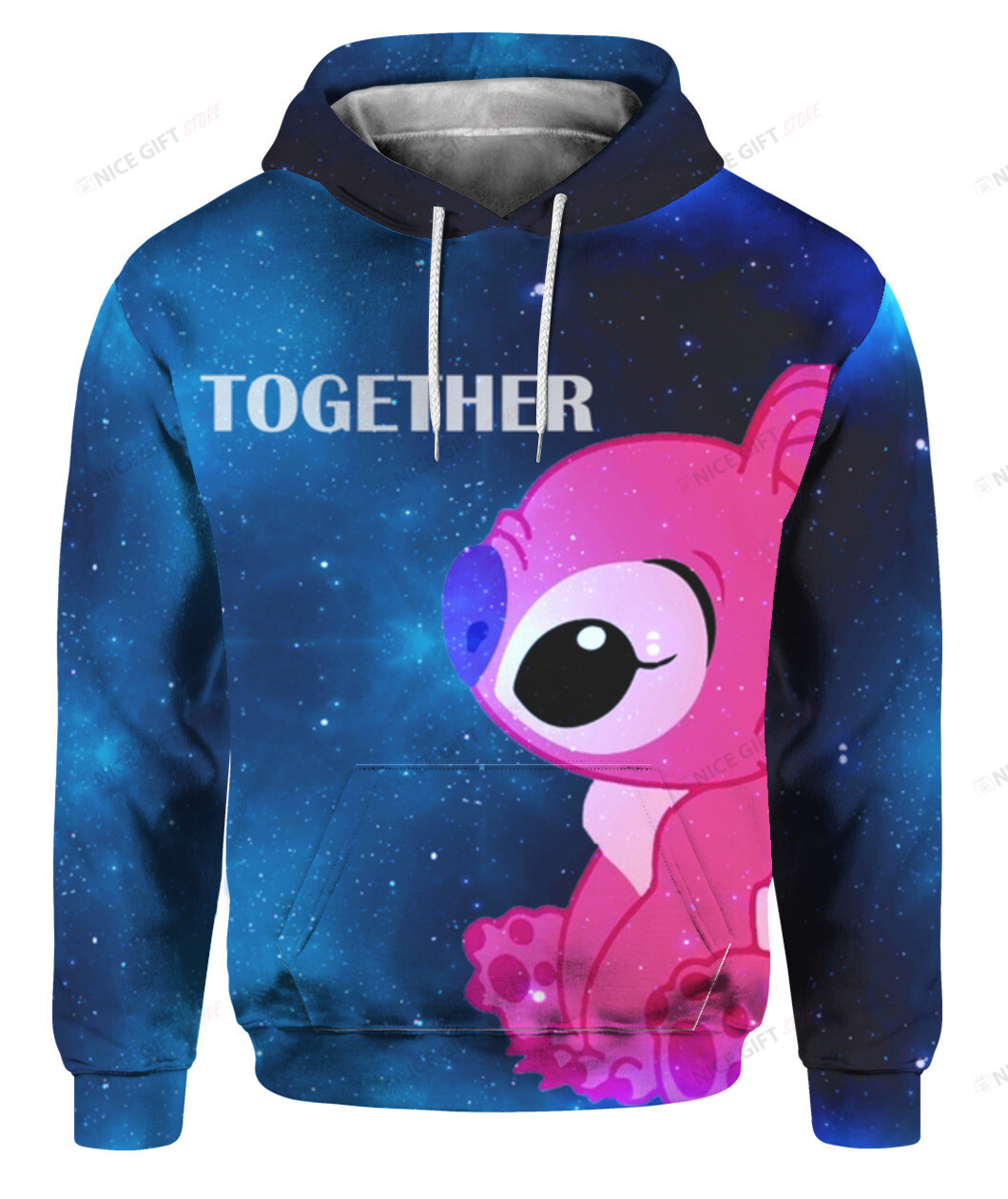 Stitch Together 3D Hoodie Gift For Fans