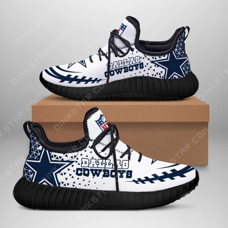 Stocktee Dallas Cowboys Limited Edition Men’S And Women’S Black Sole Reze Shoes All Us Size Th1470-Sk
