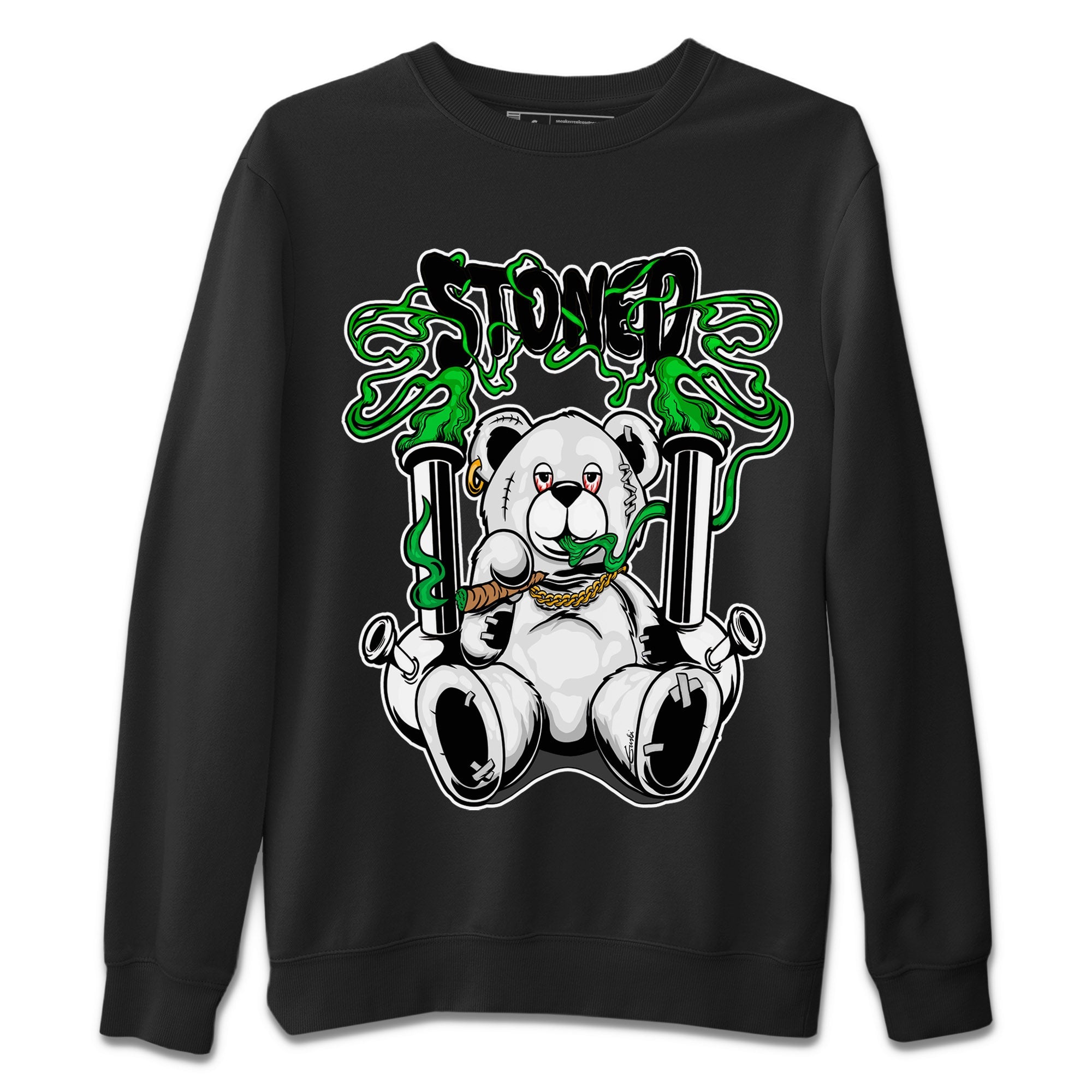 Stoned Bear Unisex Sweater – Air Jordan 1 Celtics, Sneakers Matching Sweater