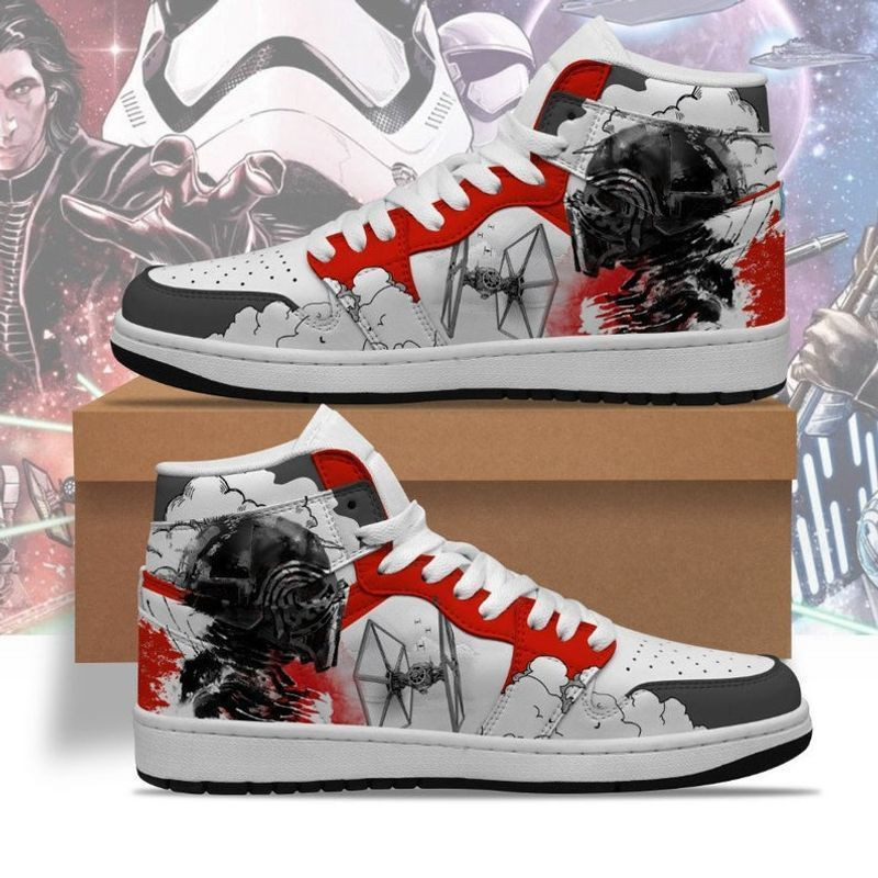 Storm trooper Starwras 2 High Top Air Jordan Sneaker, Air Jordan Hightop