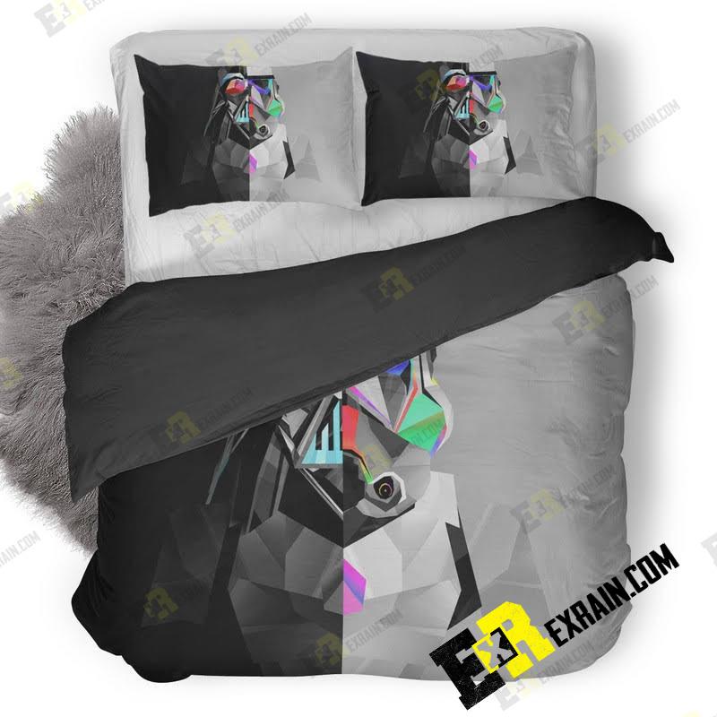 Stormtrooper And Darth Vader 3D Customized Duvet Cover Bedding Set