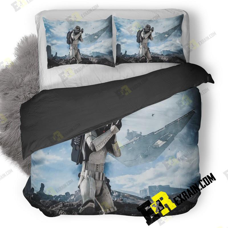 Stormtrooper In Star Wars Wide 3D Customized Duvet Cover Bedding Set
