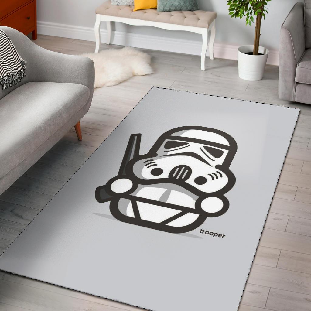 Stormtrooper Star Wars Area Rectangle Rug