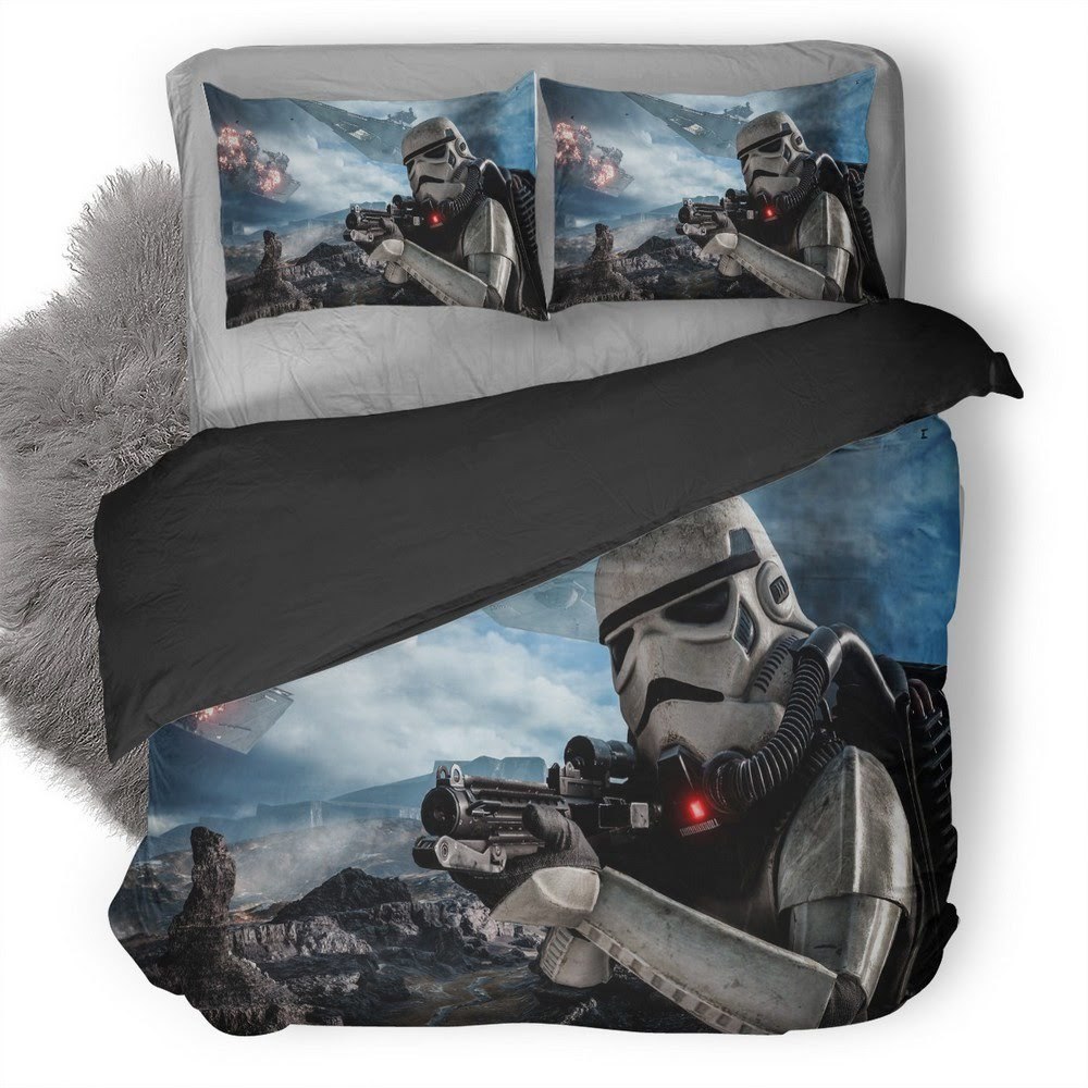 Stormtrooper Star Wars Battlefront 3D Customized Duvet Cover Bedding Set
